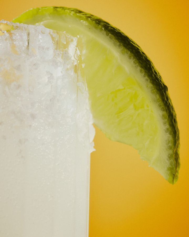 The Margarita Soda is a tall Tommy's Margarita with soda water 