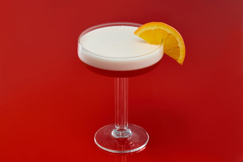 Meet the Negroni Sour, the iconic cocktail’s sweeter, frothy sibling