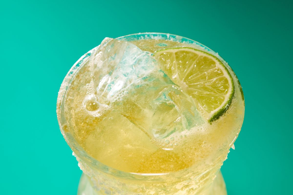 The top of the tart and refreshing Lagerita