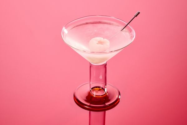 8. Lychee Martini cocktail recipe