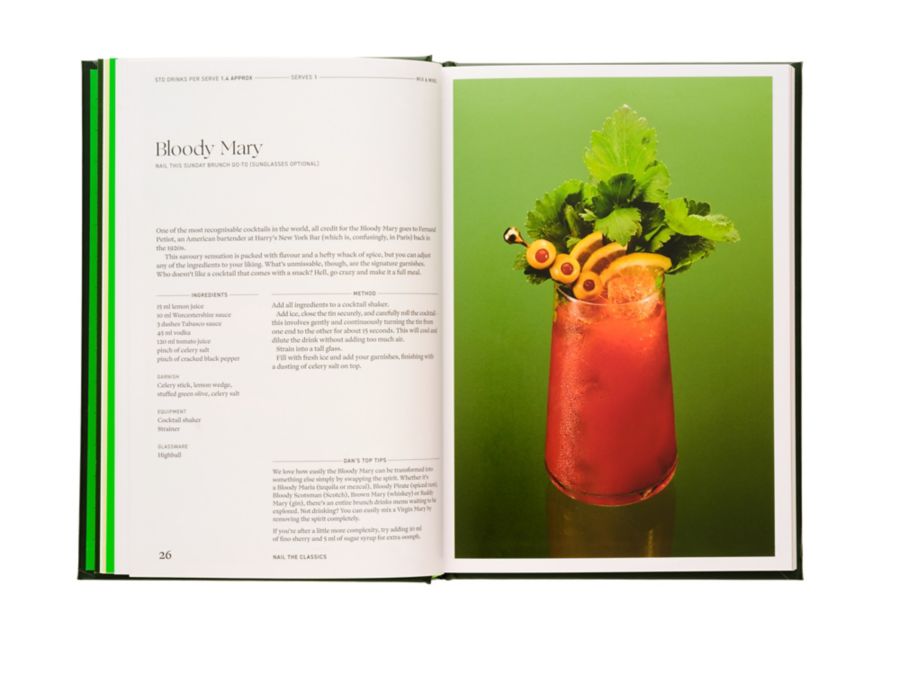 The Bloody Mary cocktail recipe in The Dan's Cocktail Book