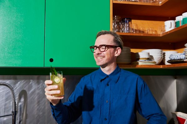  Warm and smooth with a ginger snap, this cocktail means business. 
