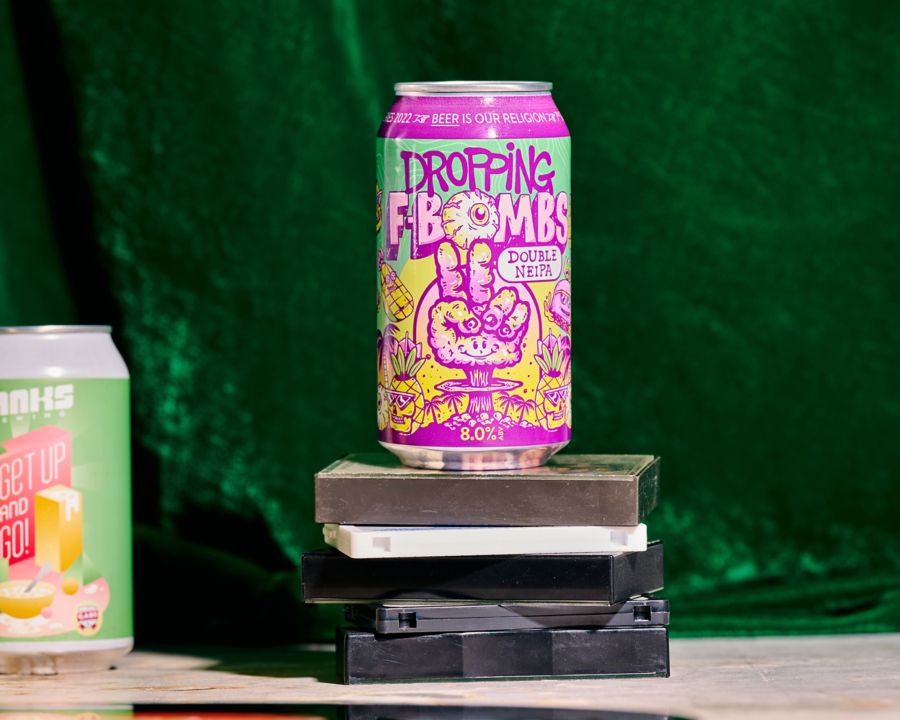 7th Day Brewery Dropping F-Bombs Passionfruit Hazy IPA