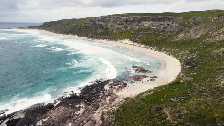 Contos beach and hike near the Margaret River wine region
