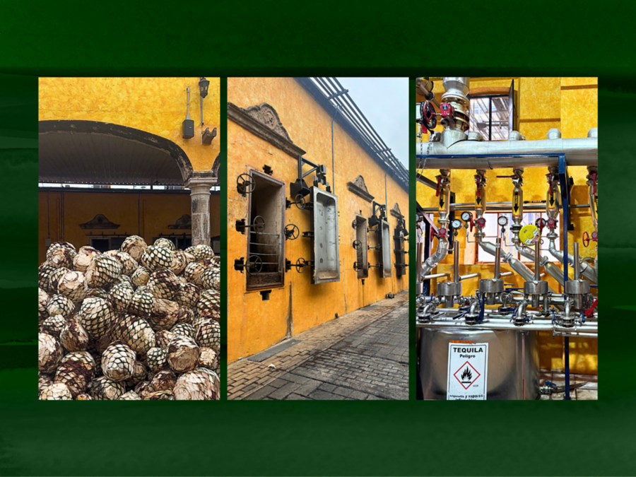 Inside the Jose Cuervo distillery