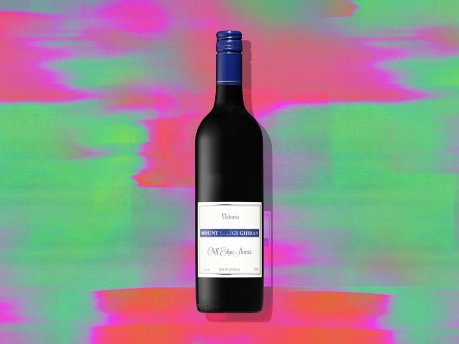 A bottle of Mount Langi Ghiran Shiraz 