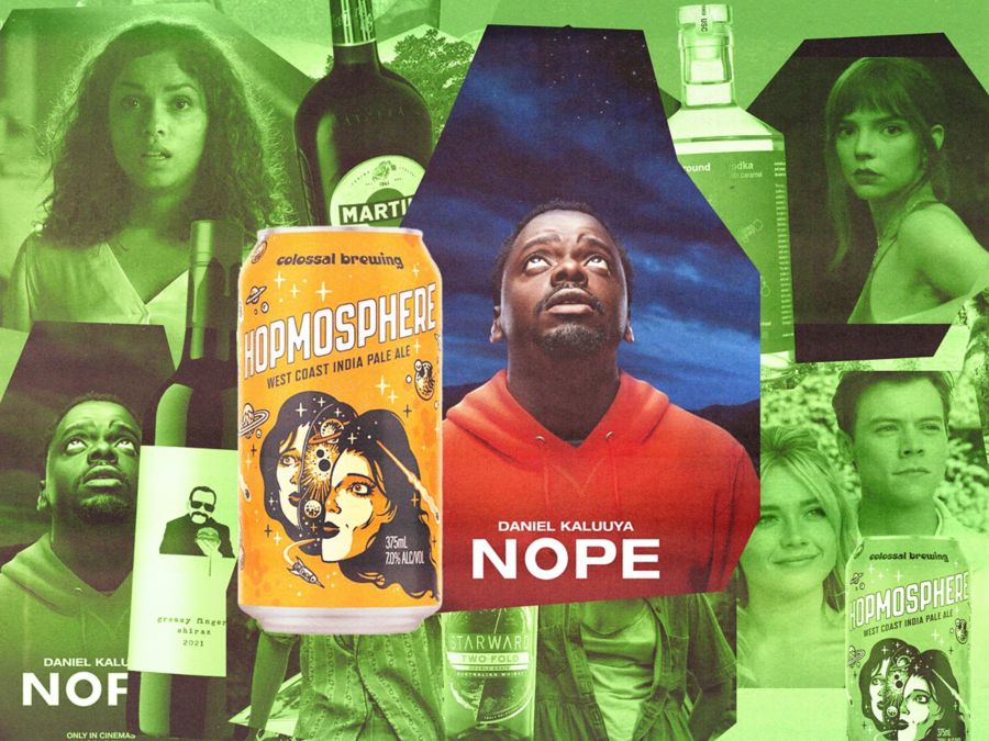 A Perfect pairing of Hopmosphere IPA and Nope, the horror movie.