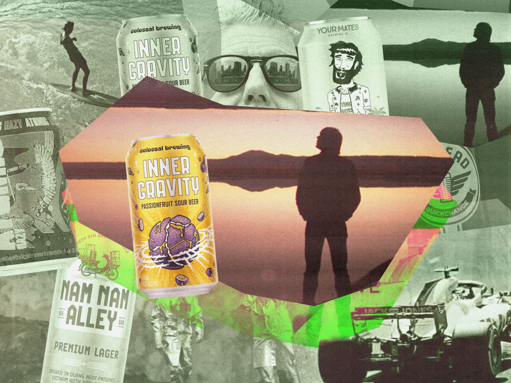 Inner Gravity Passionfruit Sour Beer Can