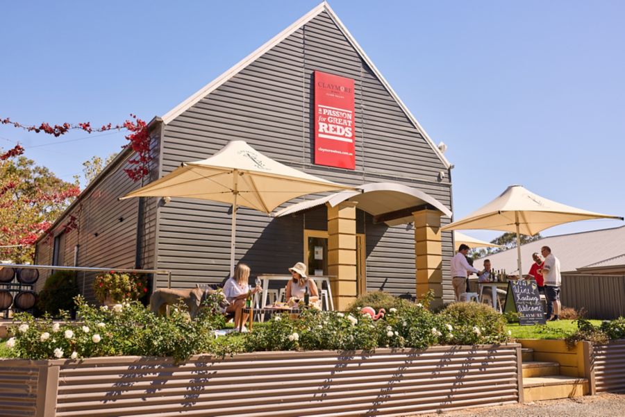 The enticing Claymore cellar door