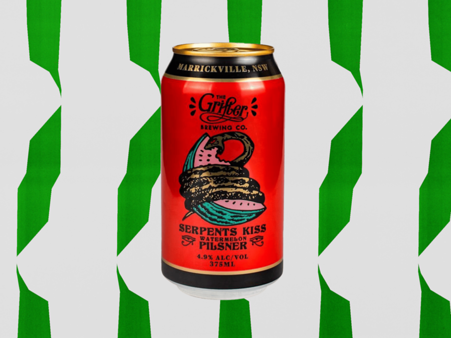 The Grifter Brewing Co.’s Serpents Kiss Watermelon Pilsner