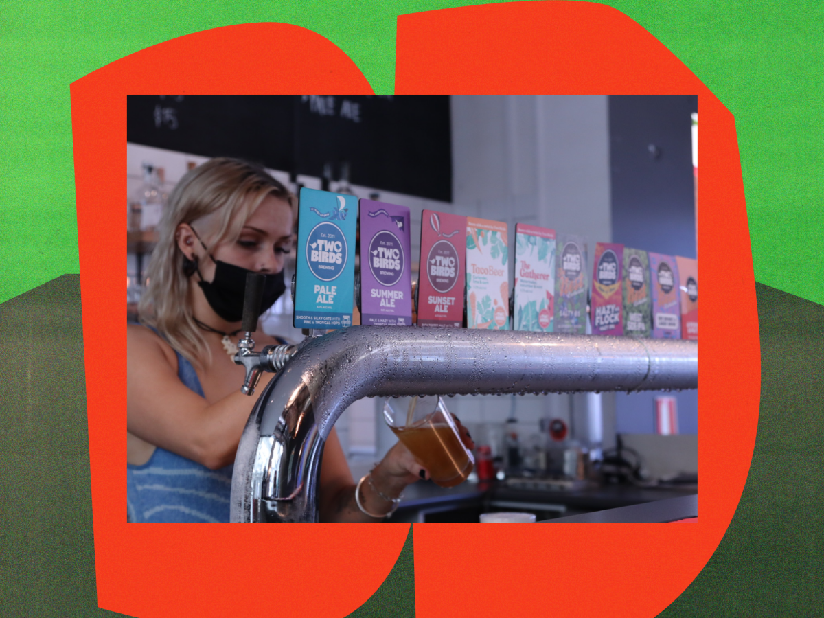 Two birds brewery taps