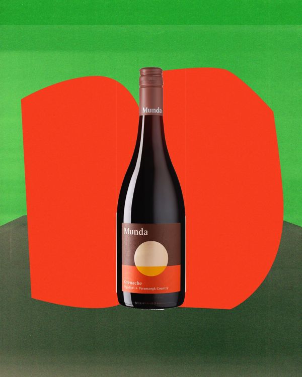 A bottle of the Munda Grenache