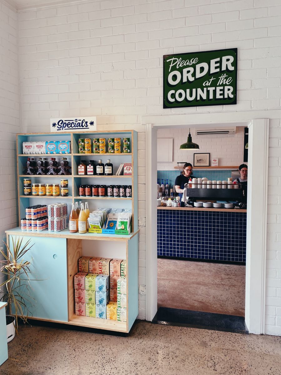 Inside Kilgour Street Grocer