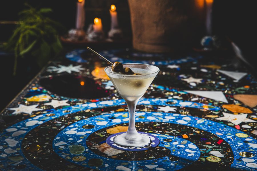 Martinis are a specialty at Bar Planet in Sydney 