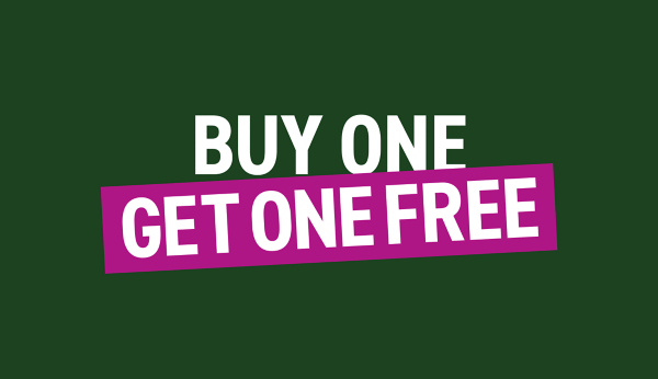 Buy one Get one Free