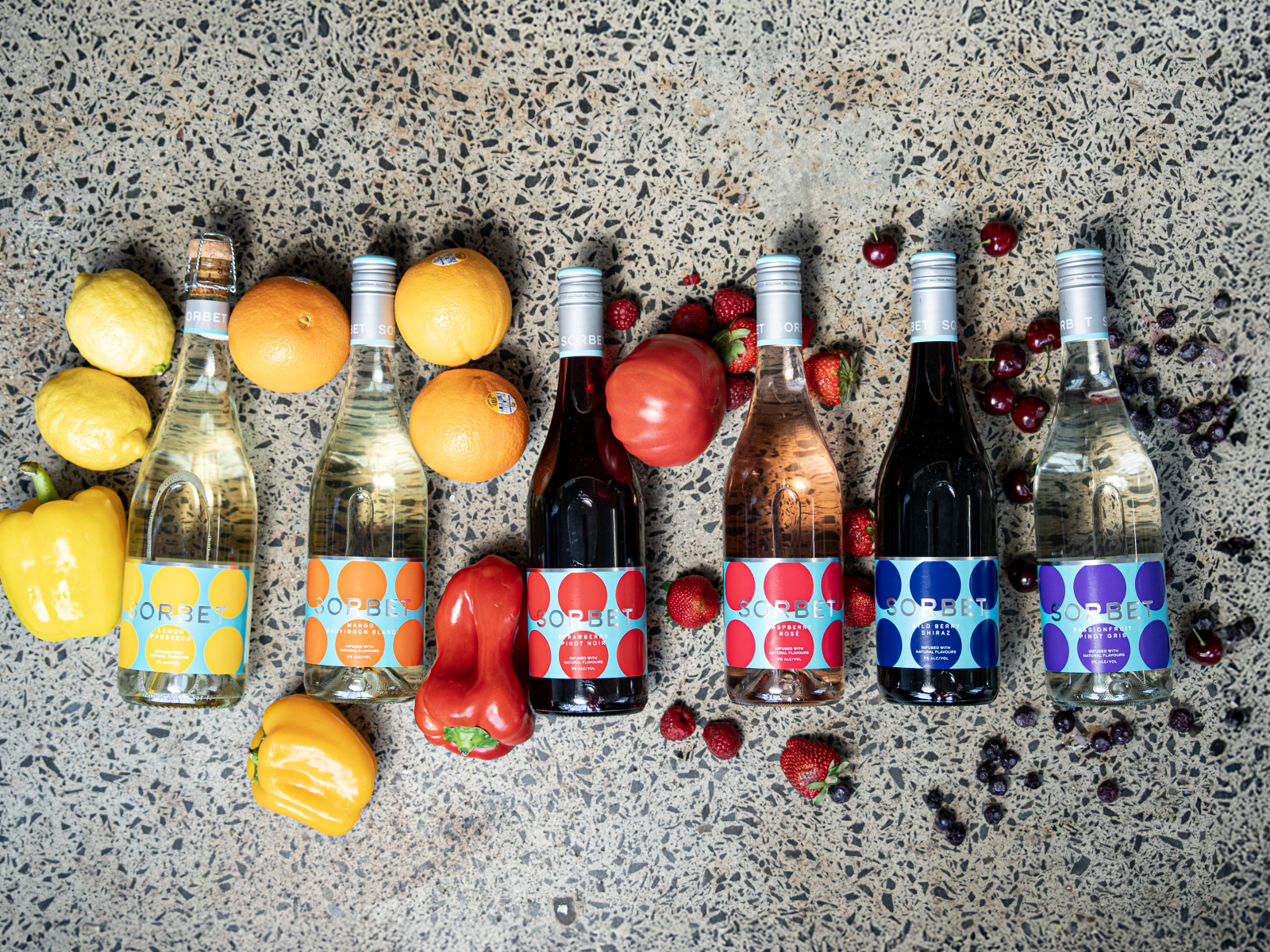 Carrying Essentials with Sorbet Wines