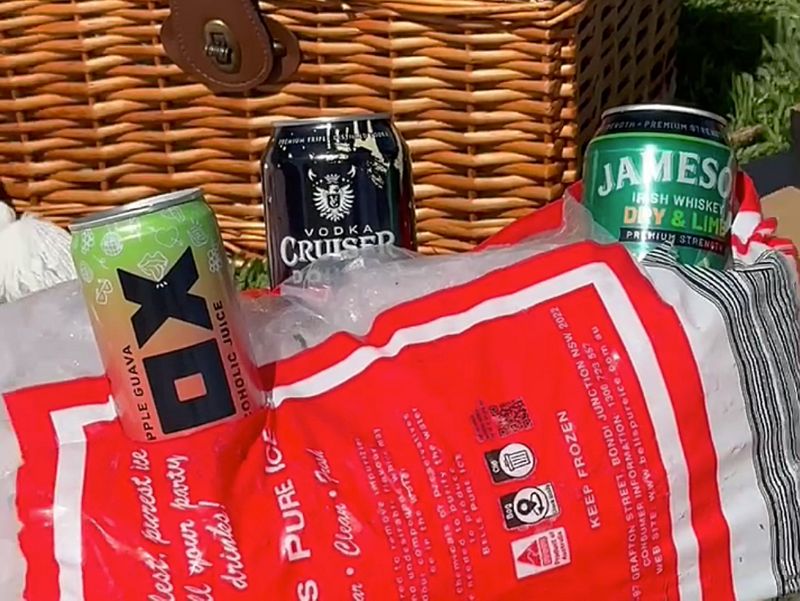 Makeshift Ice Cooler