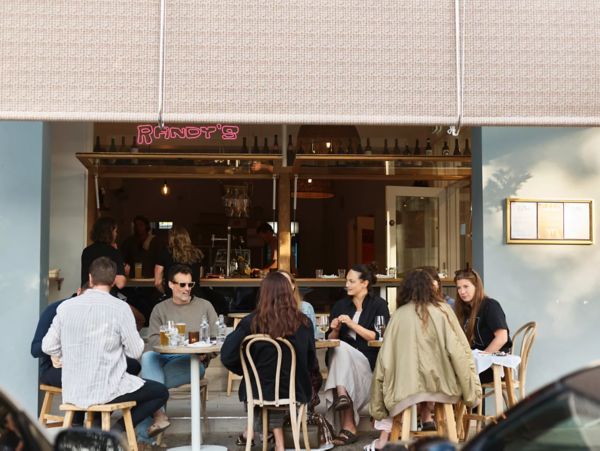  Visit this pet-friendly wine bar with the chalkboard menu and take your pick. 
