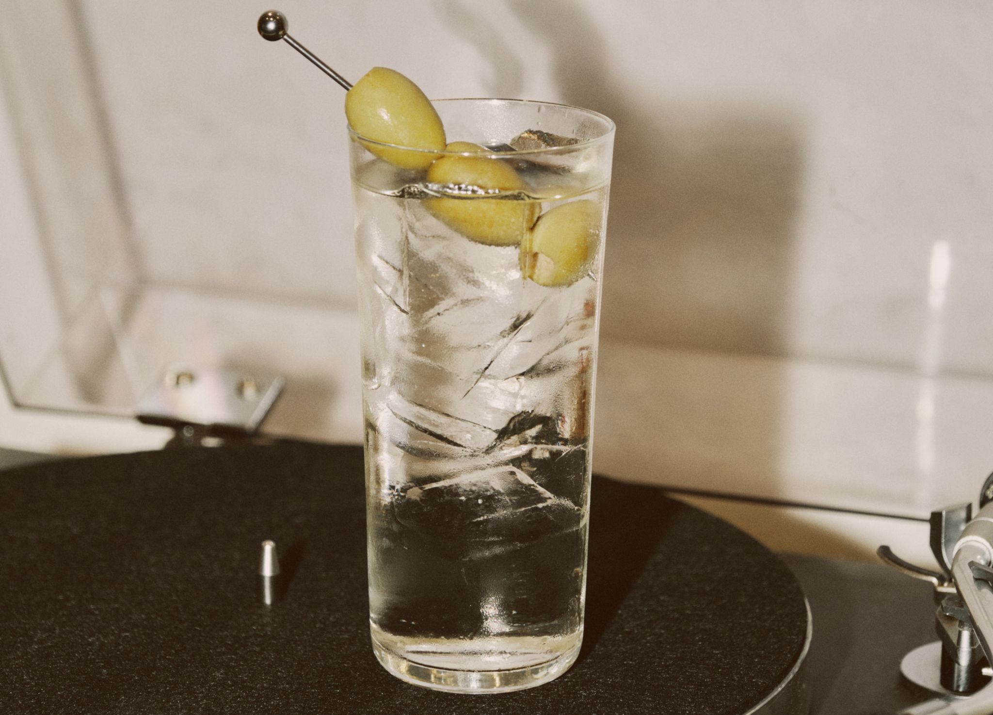 The Dirty Martini Hi cocktail from Melbourne Japanese restaurant Atsu  