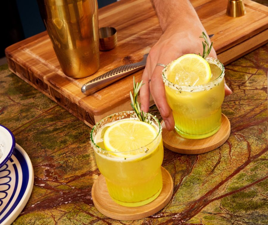 Sub hot honey into the Honeyrita cocktail for delicious results