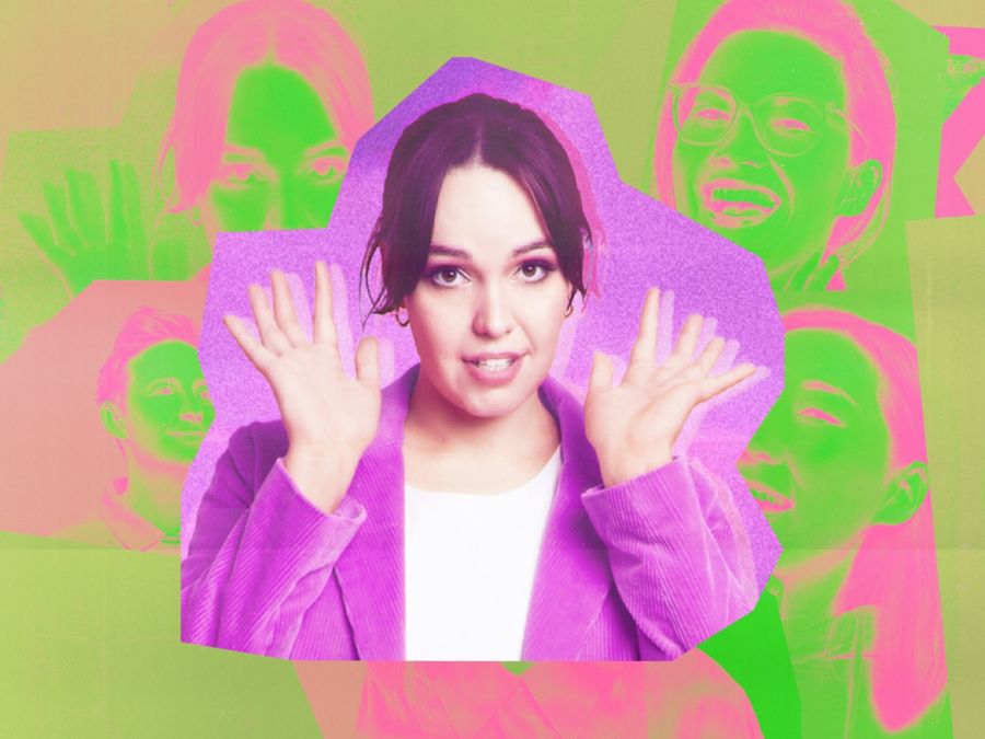 Comedian Bec Charlwood