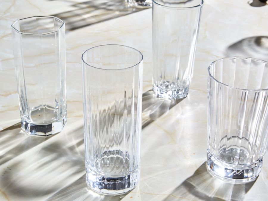 Highball and Collins glasses