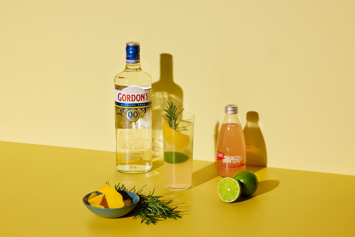 Some key ingredients to making the non-alc Salty Dog