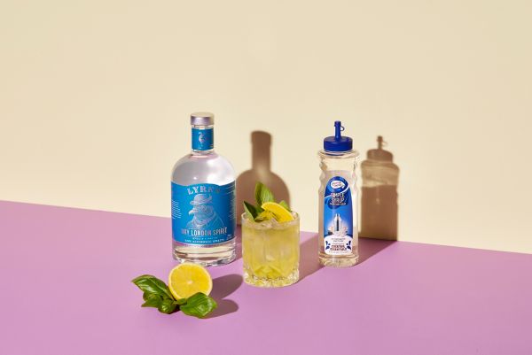 Ingredients for a Dry Basil Smash