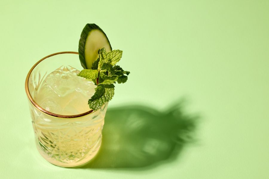 The Spiced Rum Maid is a twist on the Old Maid cocktail 