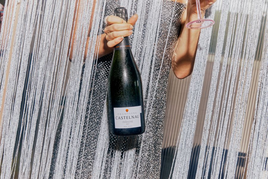 Bottle of Champagne Brut Vintage