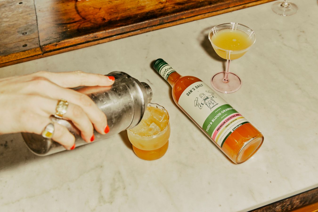 How to Make Yuzu & Blood Orange Sour Gin & Tonic Cocktail (Simple