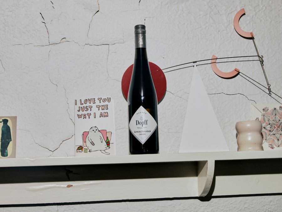 The Dopff Gewürztraminer is a great example of this floral off-dry variety 