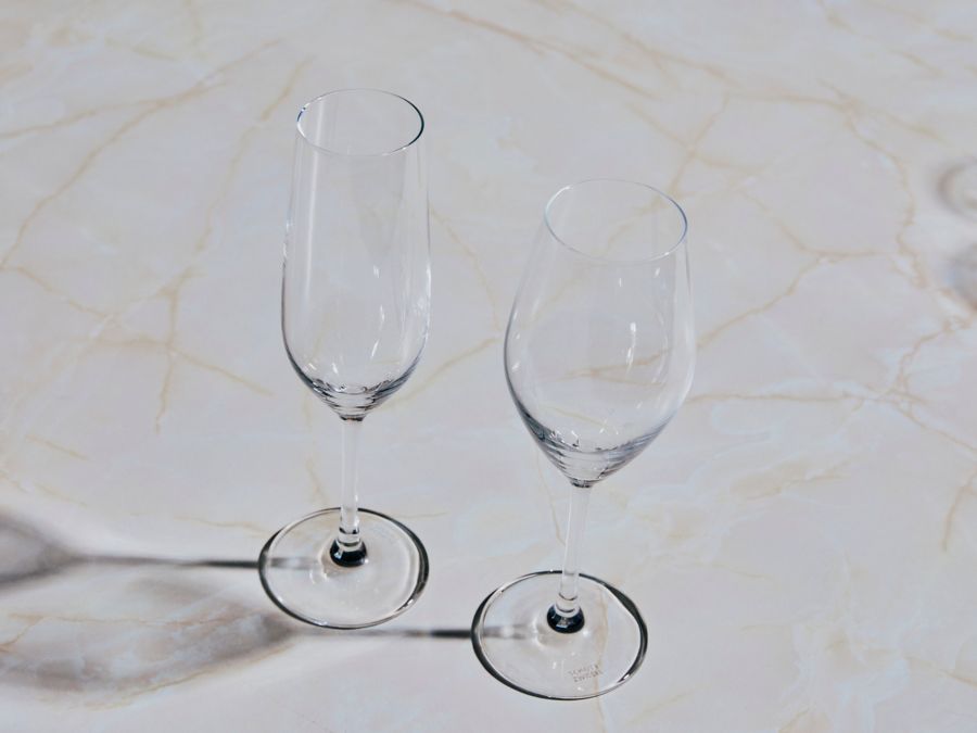 Champagne glasses