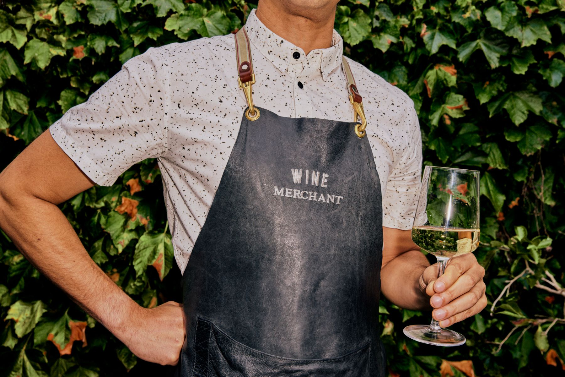 A glass of Elephant In The Room Pinot Gris