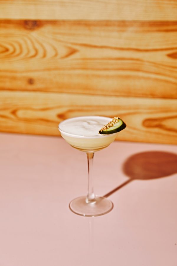 A glass of So-Miso cocktail