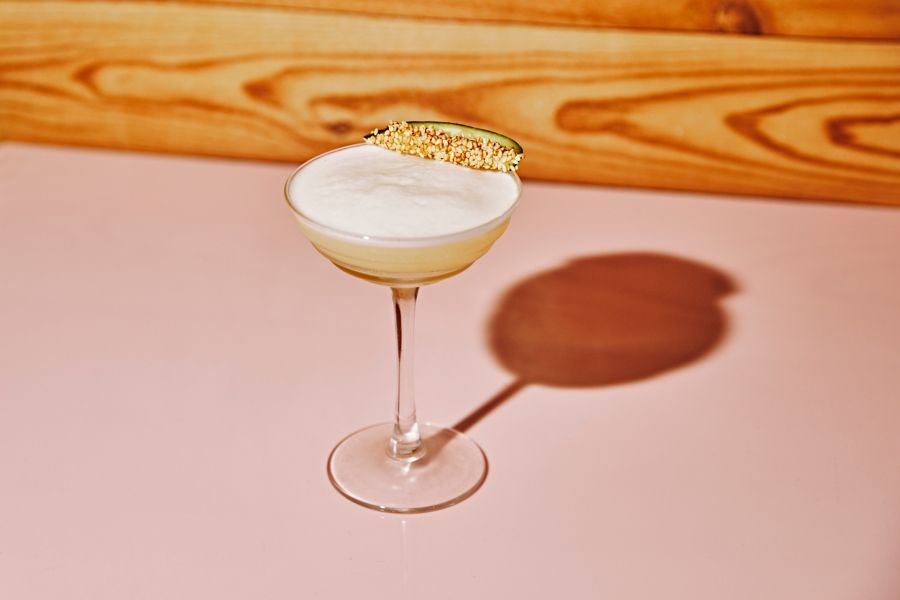 The So Miso cocktail balances sweet, sour and umami 