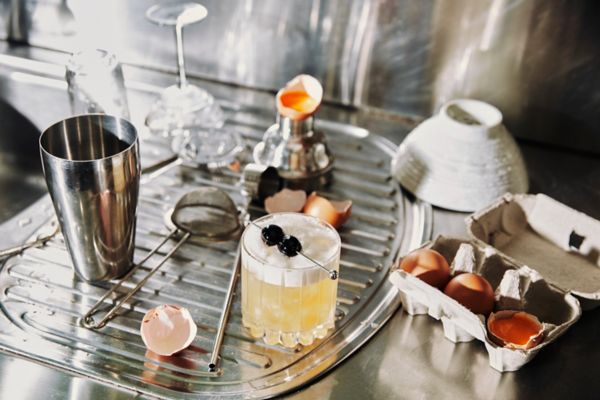 Are raw egg whites in cocktails actually okay to drink? 