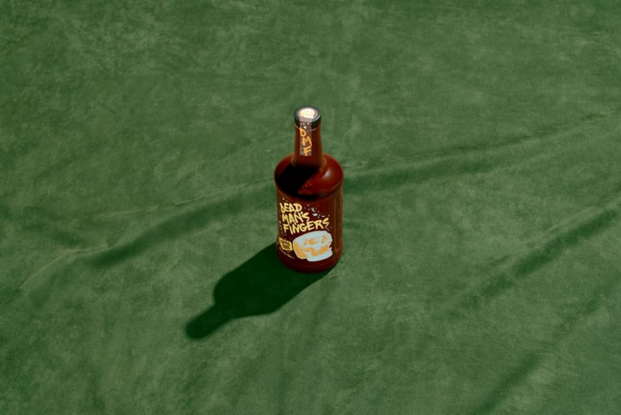 A bottle of Dead Man’s Fingers Coffee Rum