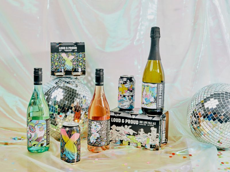 Our Loud & Proud range is back to celebrate LGBTQIA+ love (and excellent drinks)
