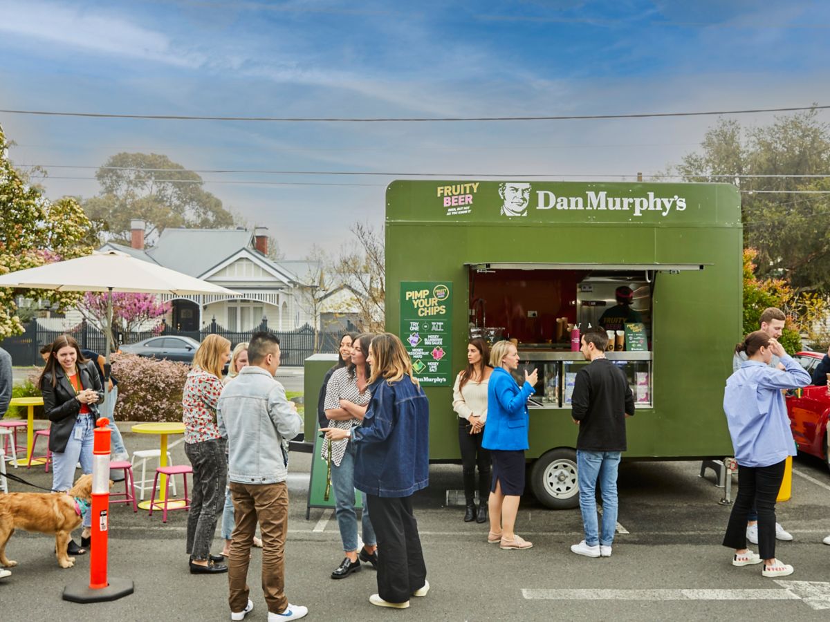 Pimped chips and fruity sips: Mosey hits the road