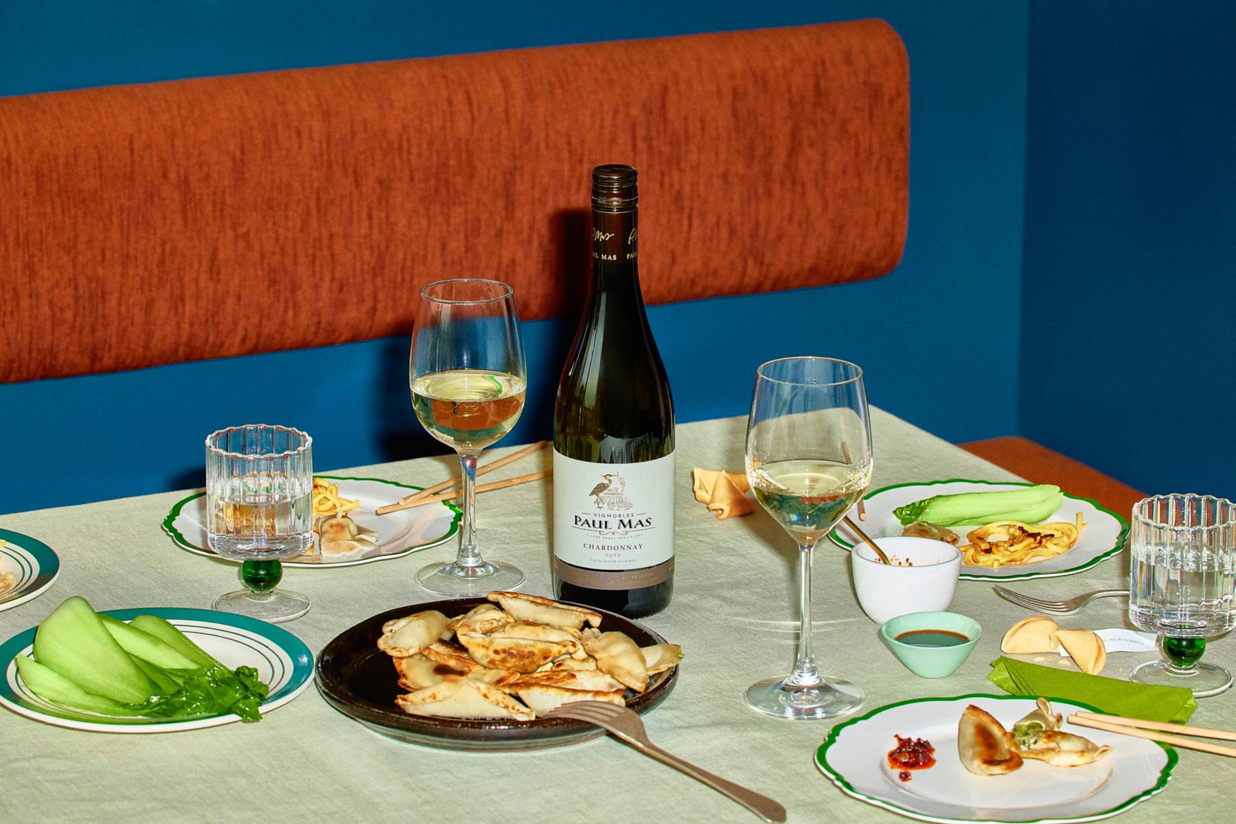 Paul Mas Chardonnay with a range of dishes