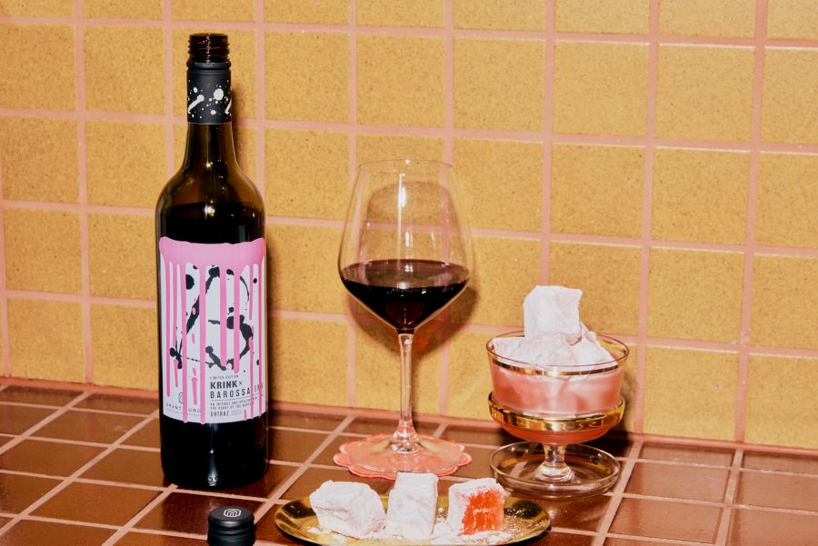 The Grant Burge KRINK x Barossa Ink Limited Edition Shiraz with Turkish delight
