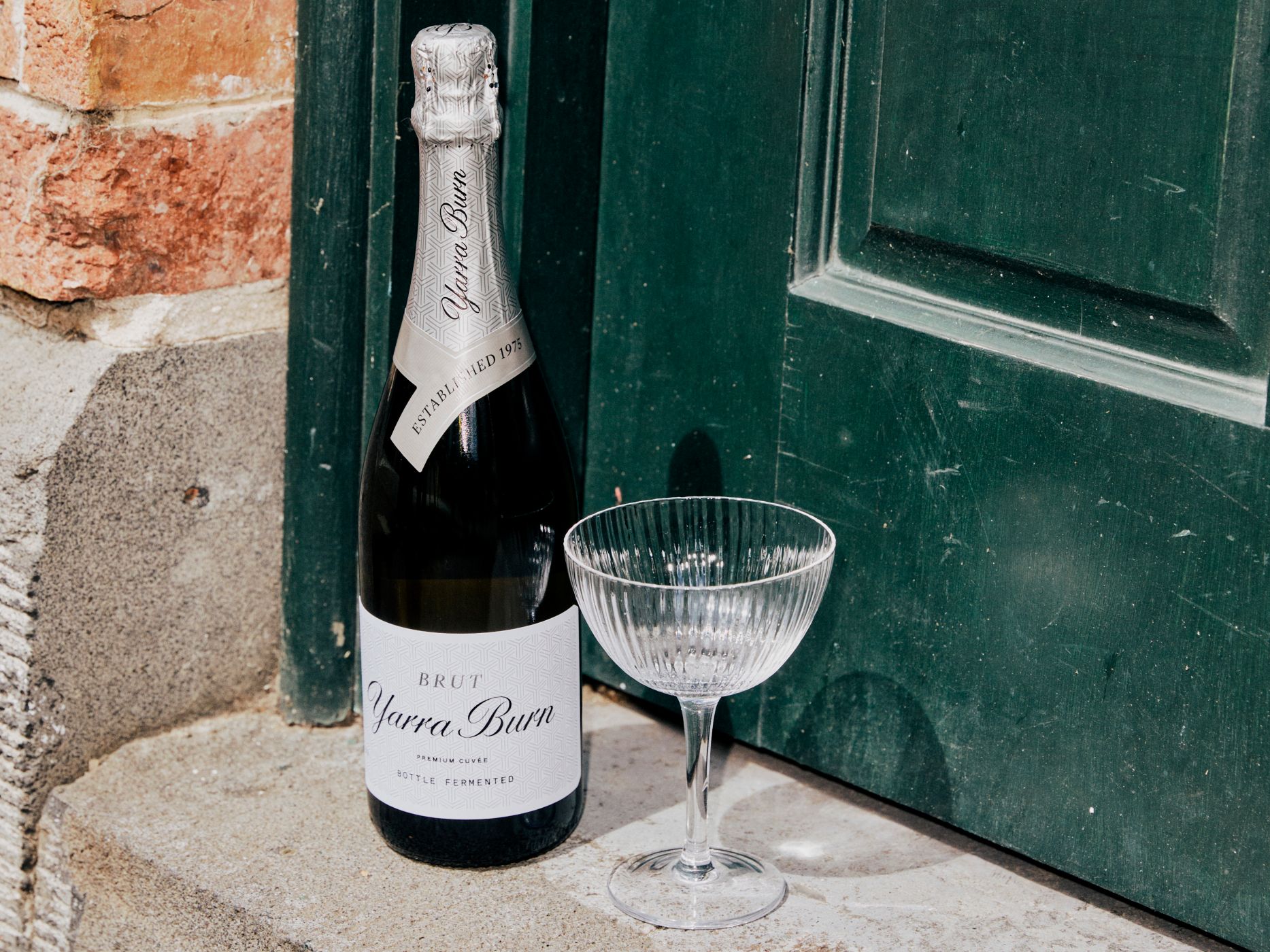A tasty Yarra Burn Premium Cuvée Brut sparkling wine
