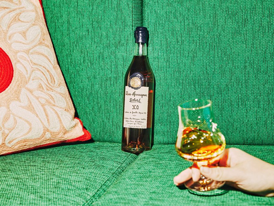 A bottle of Armagnac 