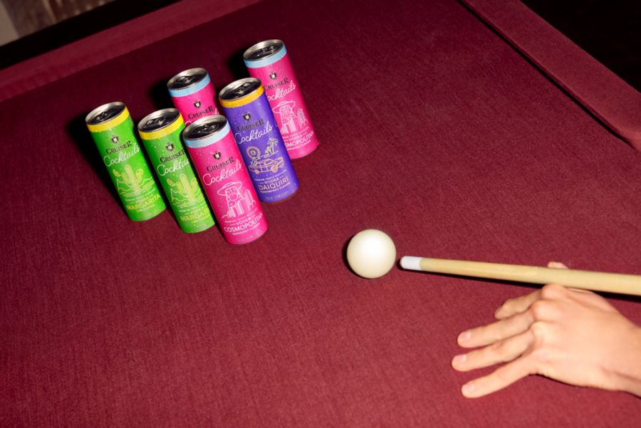 A zesty salty-ish can of Lime Margarita