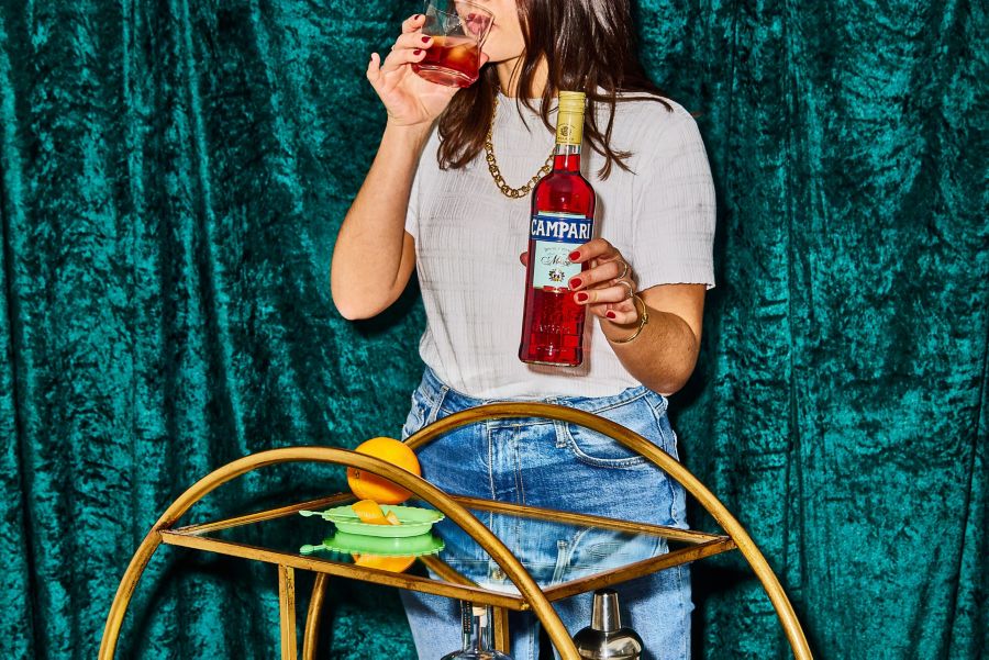 Campari is one of the best liqueurs to have stocked in your bar at home 