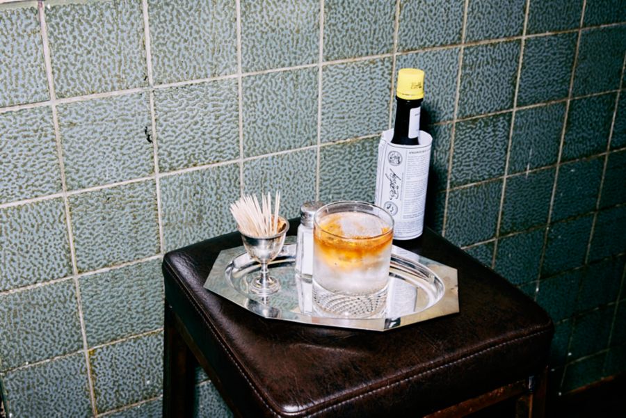 Angostura Bitters with a drink