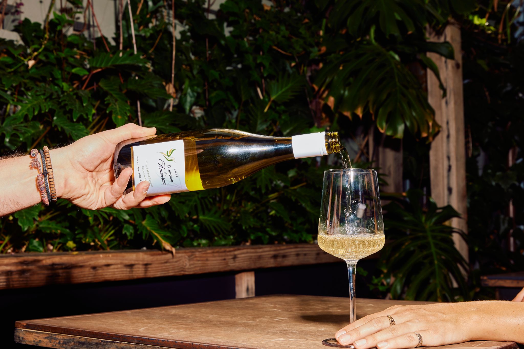 Domaine des Amoureux Muscadet Sur Lie - A refreshing wine that pairs well with seafood!