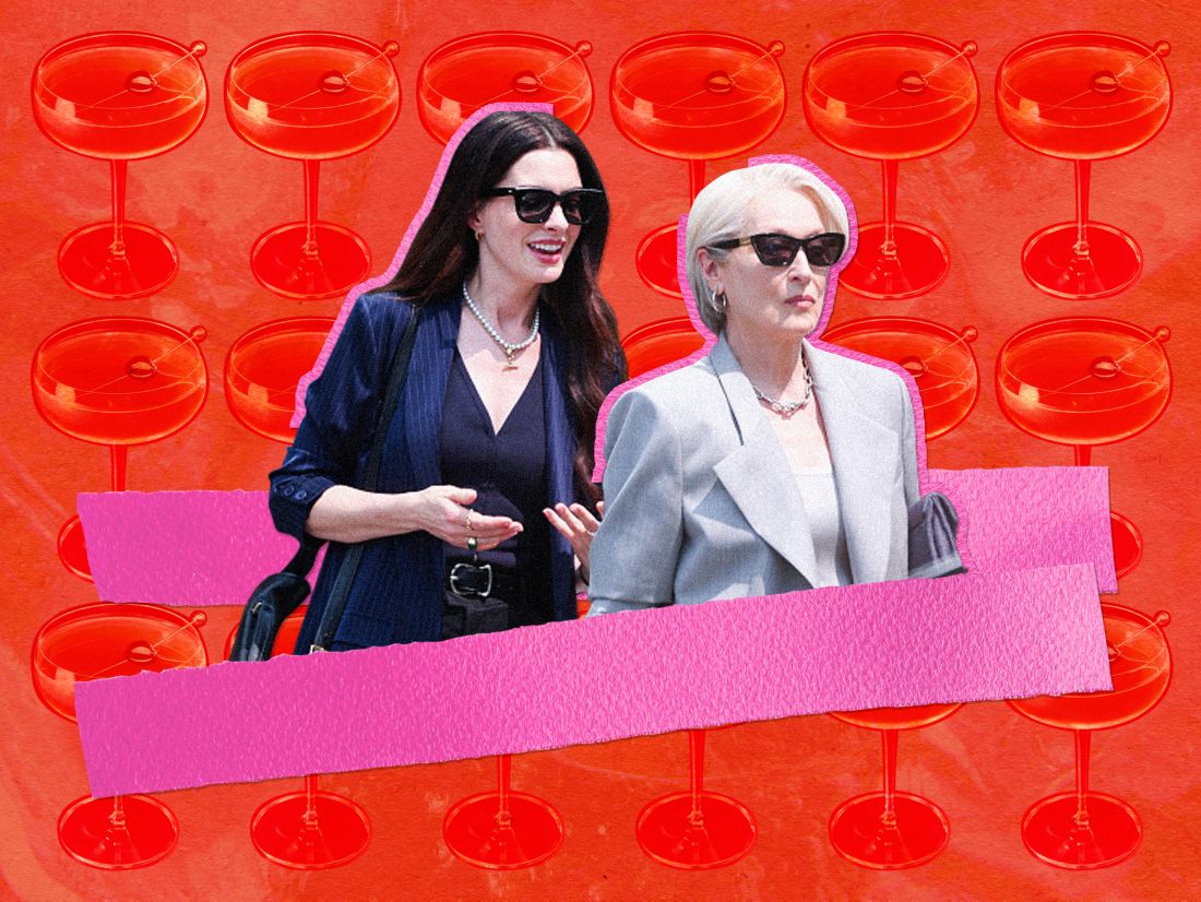 Cocktails? For Miranda Priestly? Groundbreaking