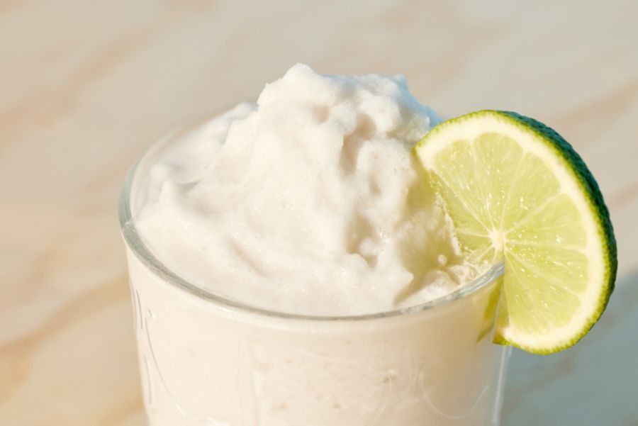 The Frozen Coconut Daiquiri is a tropical holiday in a glass